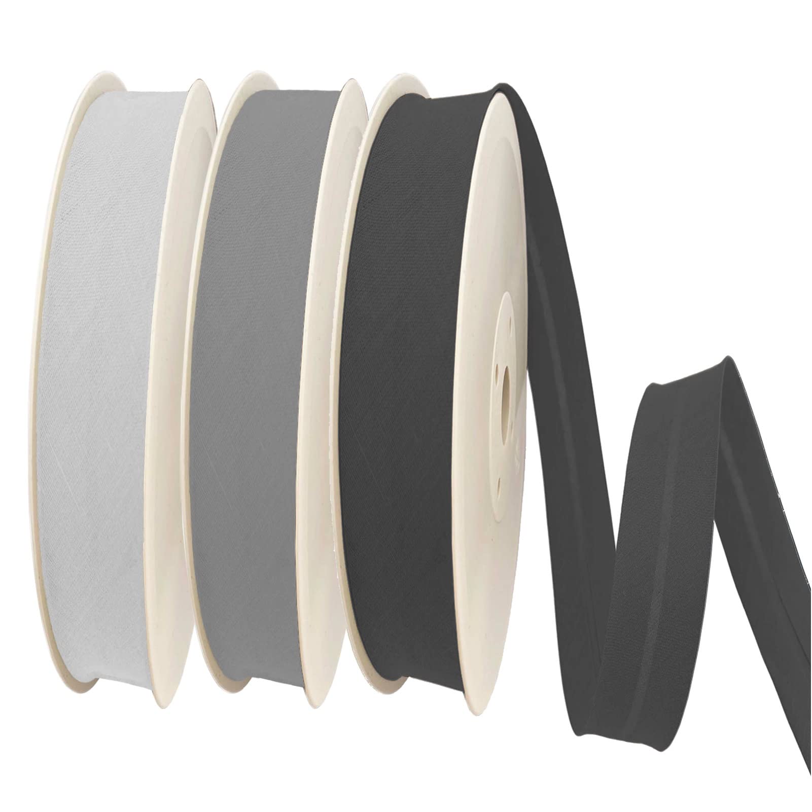 TEXTEX = Bies de 20mm de Ancho. 50% Algodón y 50% Poliéster. Pieza de 10m - (Blanco) — view 52