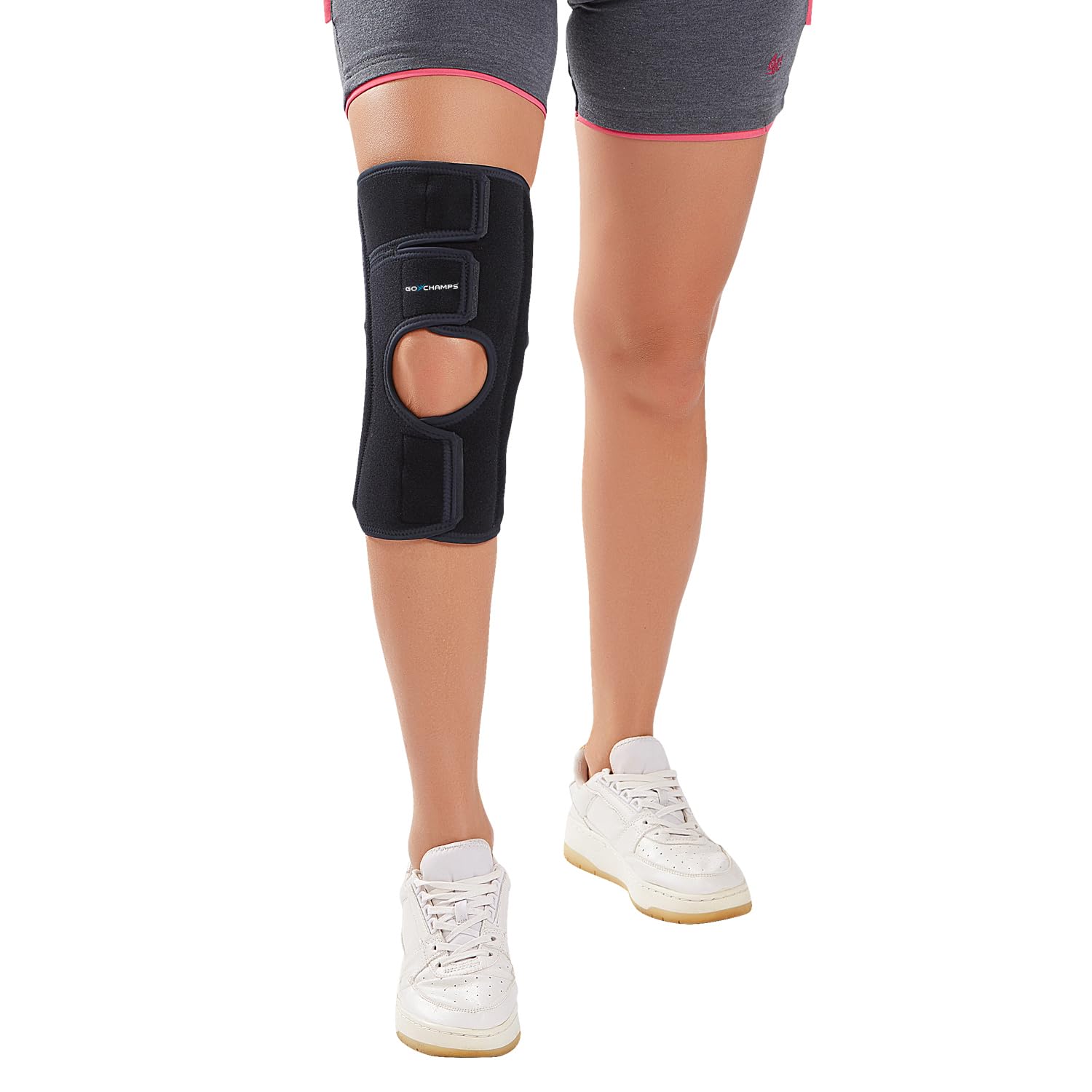 Gochamps Knee Long Neoprene, best for knee support, open patella, with adjustable Hook and Loop straps for custom fitment for Men & Women, Small - 36CM - 40CM (B0CRZRVKSM) Amazon Price History, Amazon Price Tracker