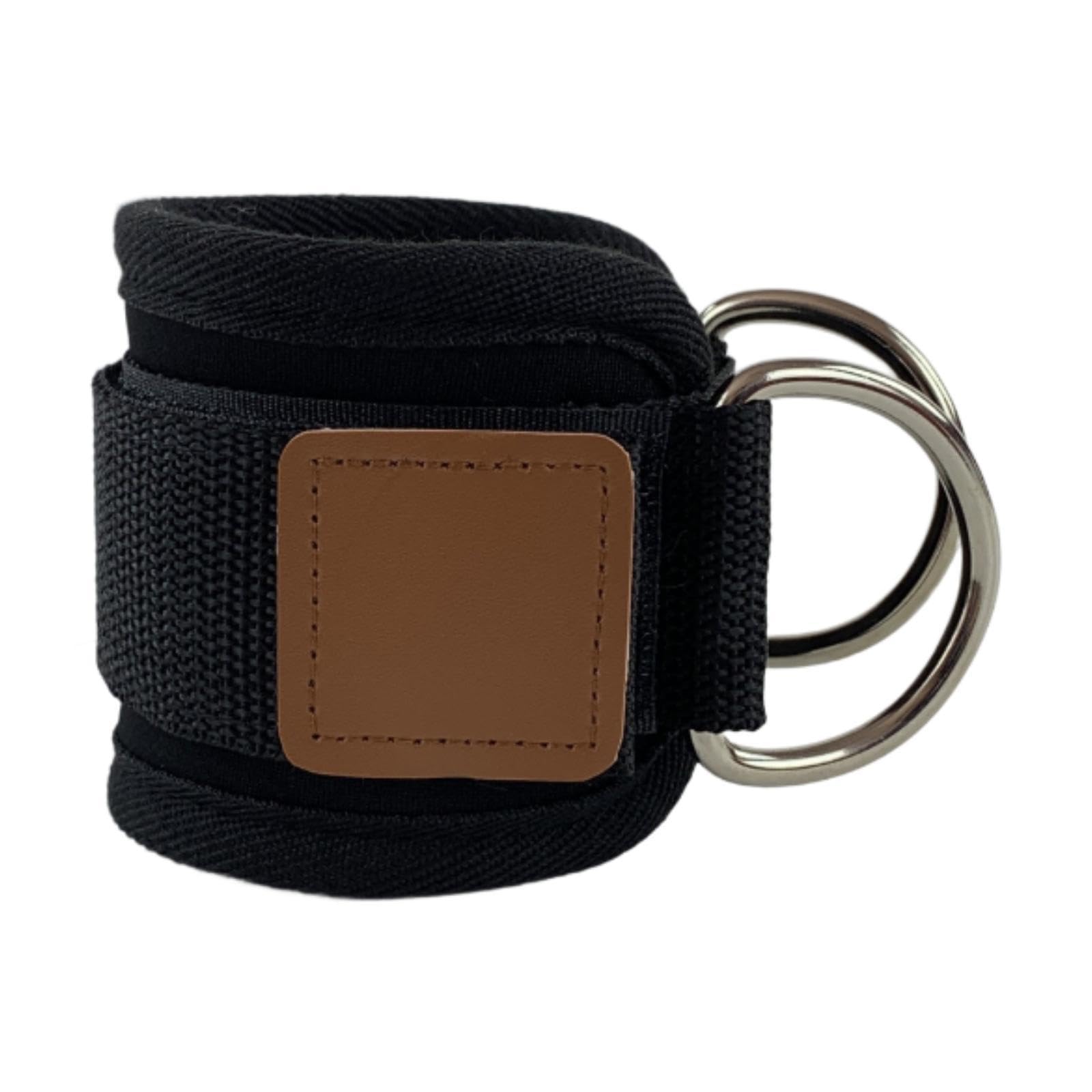 ATORSE Ankle Strap for Cable Machine for Cable Machine Leg Strap for Curls Home Gym Black-picture-32