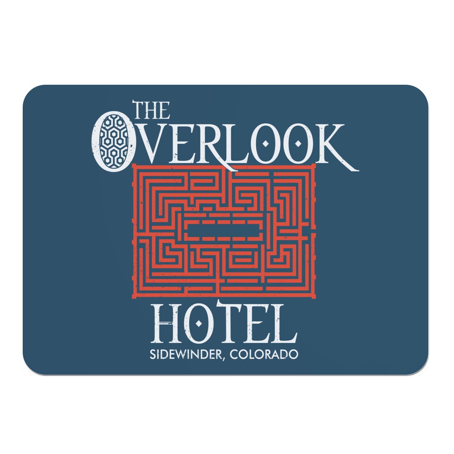 Sets de table Overlook Hotel en liège pour sublimer vos soirées jeux vidéo et cinéma en famille