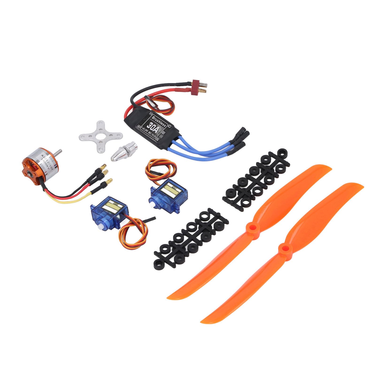 RC High Performance A2212 1400 KV Motorbrel ohne Hubschrauber, 30A ESC und Helice -Set