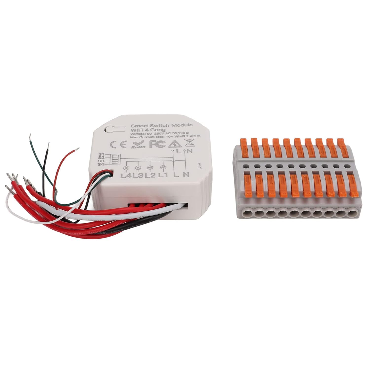 Smart Switch Module WiFi Remote Control Timing Controller for Home Automation System