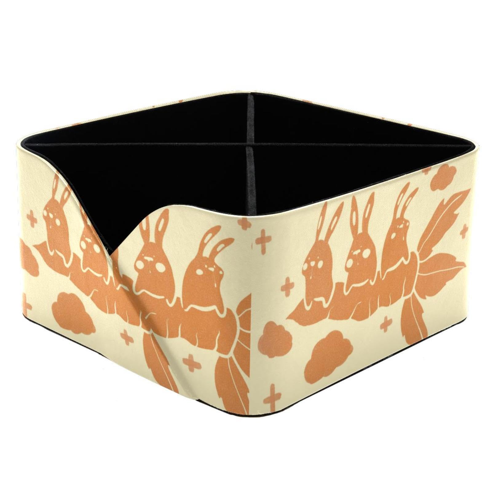 Organiseur de bureau lapin pour ranger les cosmétiques de la coiffeuse de chambre