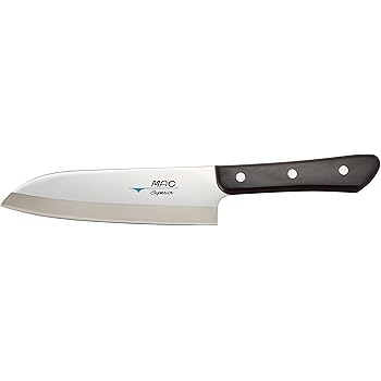 Amazon Com Mac Knife Superior Santoku Knife 6 1 2 Inch Silver Santoku Knives Kitchen Dining
