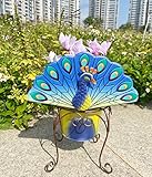 coolboy Metal Animal Plant Pot,Peacock Plant Pot,Succulent Flower Pot,Colorful Animal Flower Pot,Decorative Modern Indoor Planter Flower Pots or Outdoor Flower Pot Decoration