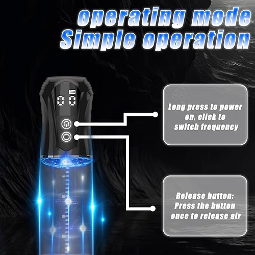 Miniatura 4 de Penisen Extendors PumpEnhancement Growth Vacuum Pumps, Electric Increase Size Training Device PLR155