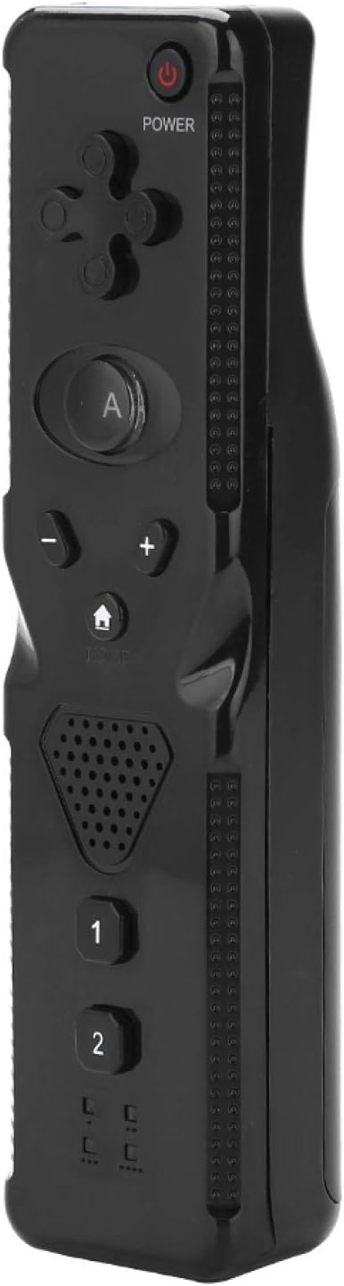 Mxzzand Motion Game Console Remote Easy to use Professional Intenser Game Experience Built-in Analog Rocker Compatible with(Black)