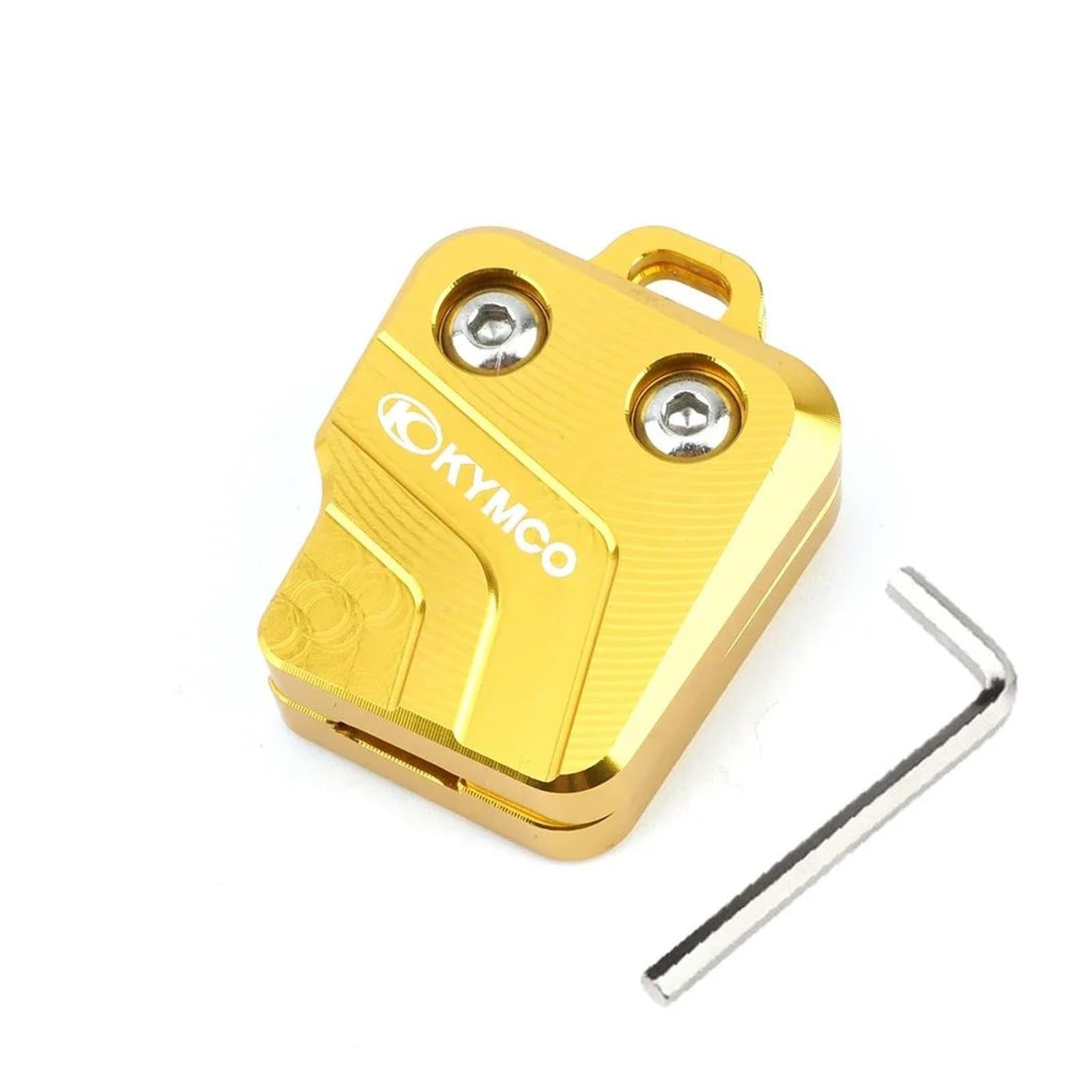 LIJUNSHANI For Kymco XCITING NIKITA 200 250 300 LIKE 150 180 X-TOWN 125 DOWNTOWN 125i 200i 300i Key Cover(Gold)