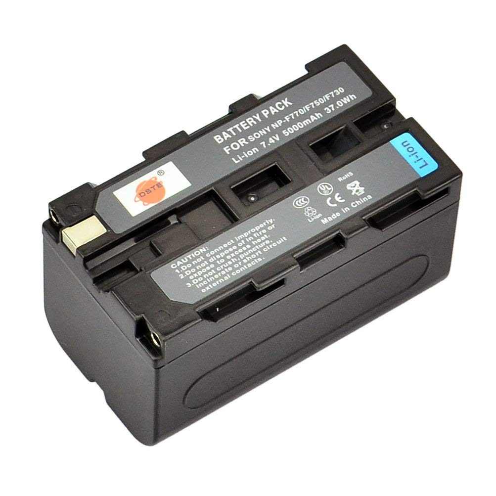 DSTE® NP-F750 - Batería Recargable de Iones de Litio para Sony CCD-SC5 CCD-TRV80PK DCR-TRV820 CCD-SC55 CCD-TRV81 DCR-TRV820K CCD-SC65 CCD-TRV815 DCR-TRV9 CCD-TR3 CCD-TRV82 DCR-TRV900 CCD-TR30 00