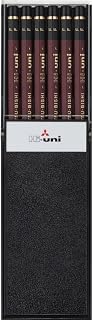 Uni Wooden Pencil, F, Box of 12 (HUF)