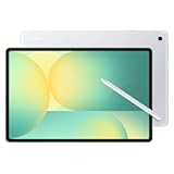 Galaxy Tab S10 FE 256GB WiFi Android Tablet&comma; Large Display&comma; Long Battery Life&comma; Exynos 1580 Processor&comma; IP68 Water-Resistant&comma; 90 Hz Refresh&comma; S Pen for Note-Taking&comma; US Version&comma; Silver