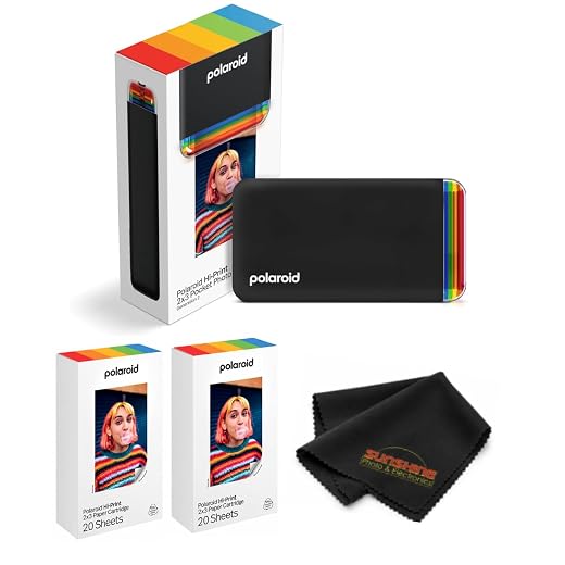 Polaroid Hi-Print 2nd Generation Bluetooth Dye-Sub Printer - Black