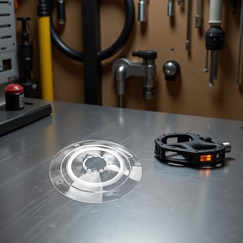 Miniatura 5 de Protector transparente para volante de bicicleta, cubierta de protección de radios, protector de cubo trasero, fácil de limpiar, protector de disco