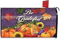 Vista 7 de Briarwood Lane Funda para buzón de otoño Be Grateful