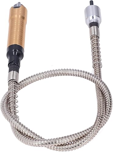 Miniatura 6 de Mandril de extensión de eje flexible, adaptador de llave de portabrocas de 0.01-0.26 pulgadas, accesorio flexible para taladro eléctrico herramienta