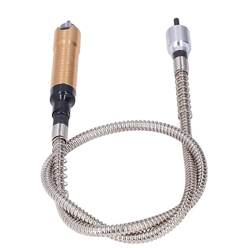 Miniatura 9 de Extensión de eje flexible, adaptador flexible para herramienta rotativa, llave de portabrocas flexible, extensión de taladro eléctrico, herramienta