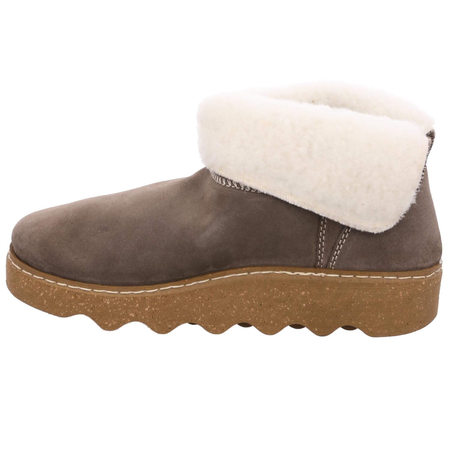 Rohde Zapatillas de casa de sintético Mujer Foggia 6128, Talla:41 EU, Color:Marrón