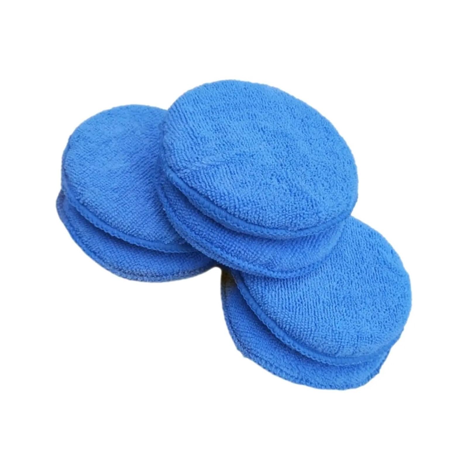 Gąbki do aplikacji wosku z mikrofibry, pianka samochodowa, czyszczenia i polerowania samochodu(50 PCS)