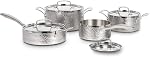 Cuisinart 8-Piece Ensemble de casseroles et de pots en acier inoxydable à trois couches (HTP-8SSC)