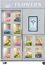 Commercial Flower Vending Machine, Self-Service Floral Kiosk with Smart Screen and Secure Card Payment for Malls, Event Venues, Airports, and High-Traffic Locations