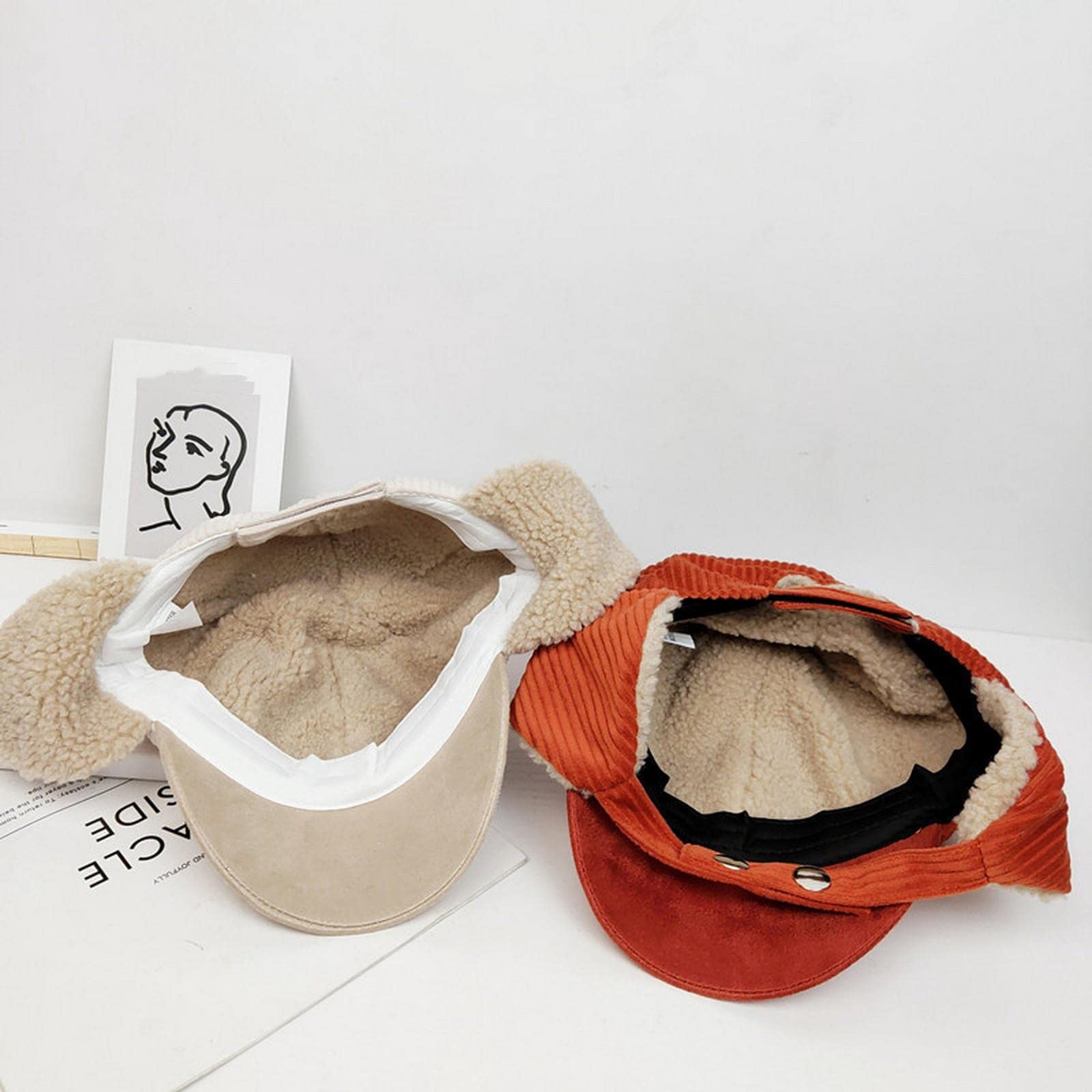 Cappello Bambino Invernale Cappello per Bambini Inverno Ragazzi Caldi Cappelli per Fodera per Fodera per Ragazze Fumetti.