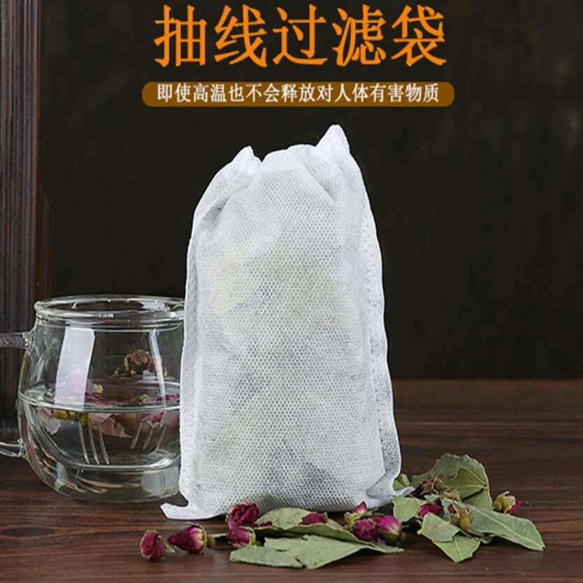 Bolsa de té 6 X 8 5 X 7 CM 500 piezas Bolsa de té perfumada vacía con filtro de sello curativo Bolsas de té para té verde de hierbas-8x10 CM-Papel de filtro 500 piezas