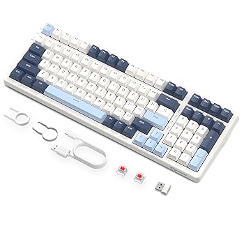 Amazon | ZIYOU LANG K8 ゲーミングキーボード ワイヤレス
