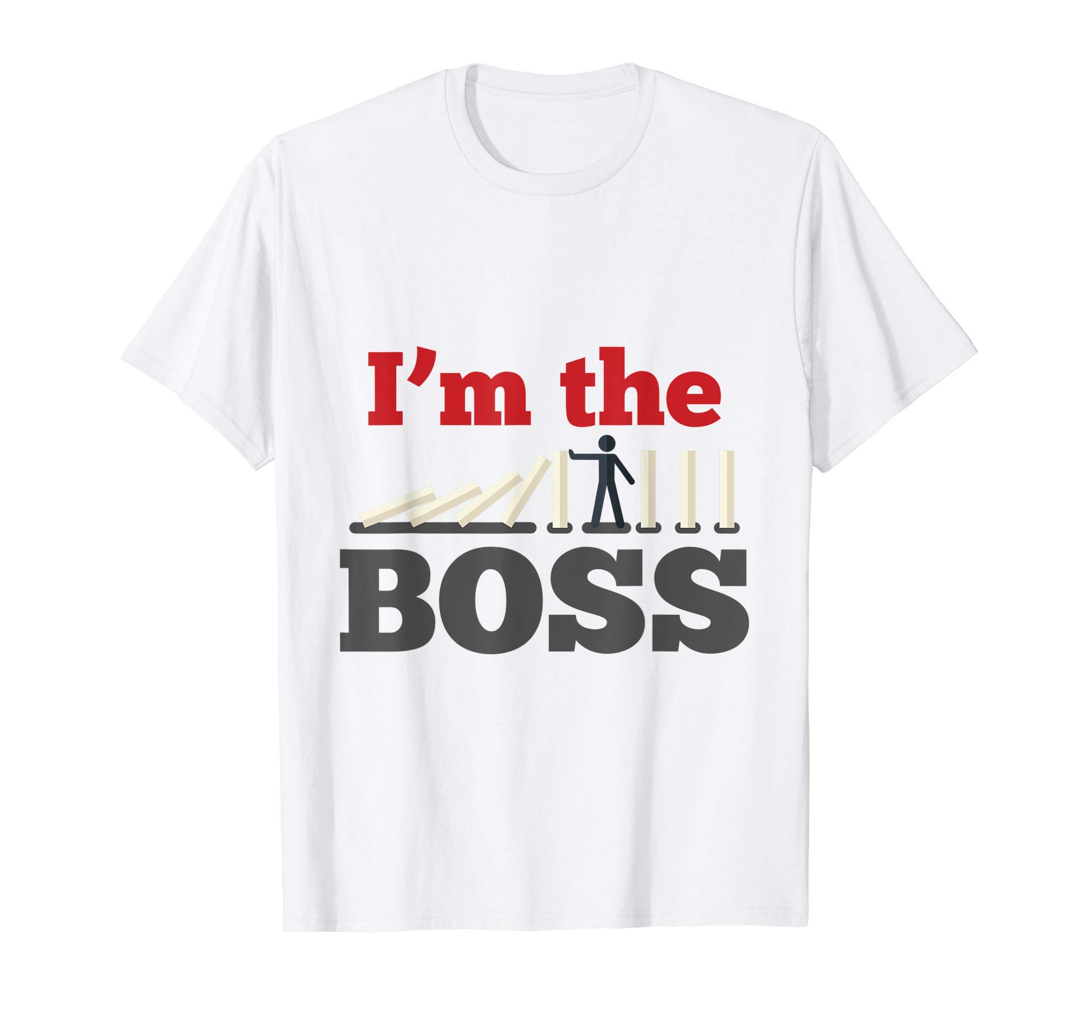 UAB KIDKISIm The Boss Funny Boss Day Gift for Manager or CEO T-Shirt