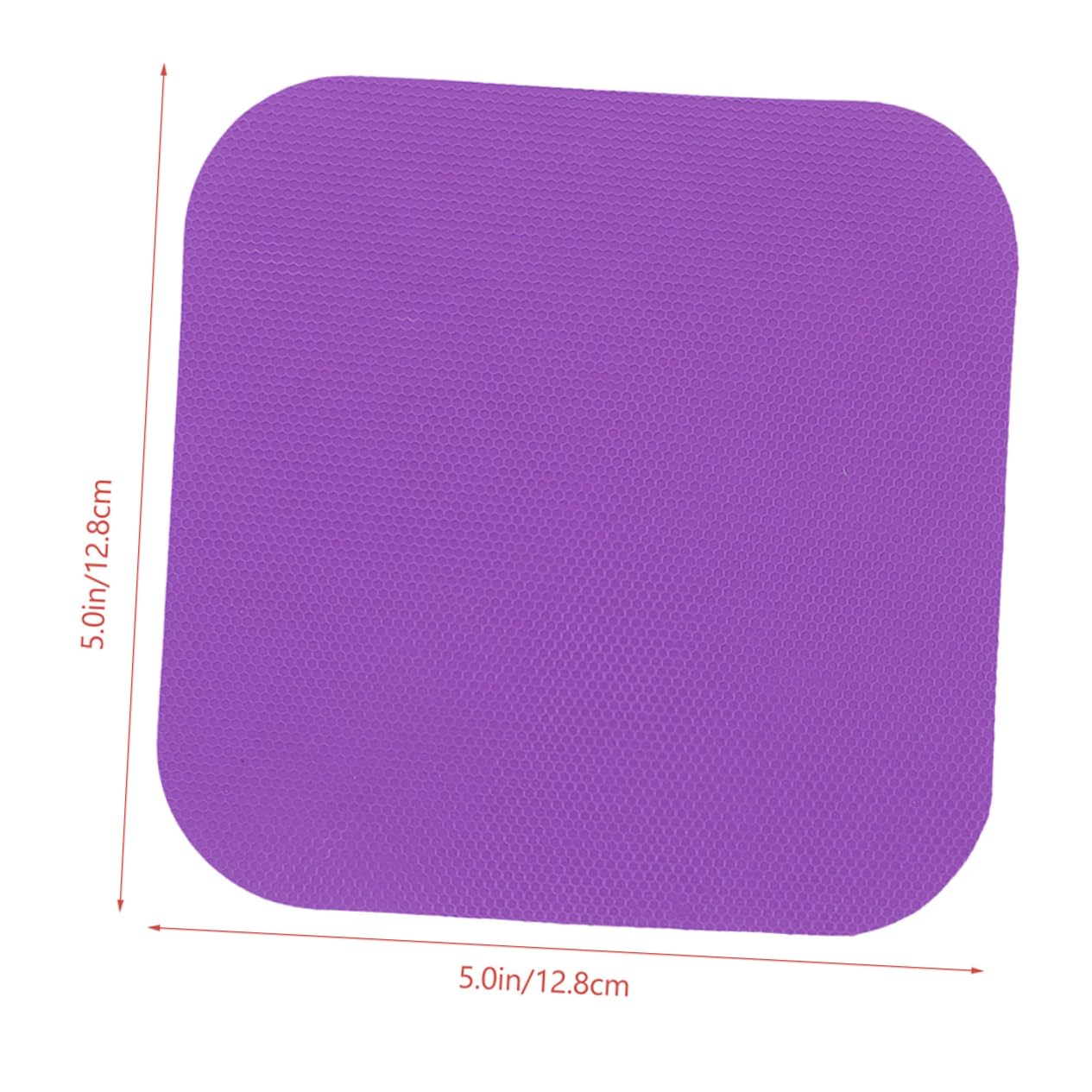 HEALEEP 4pcs Skid Rubber Coasters Multi Purpose Bottle Lid Grippers Ergonomic Opener Pads for Easy Use for Seniors and Individuals with Weak Hands