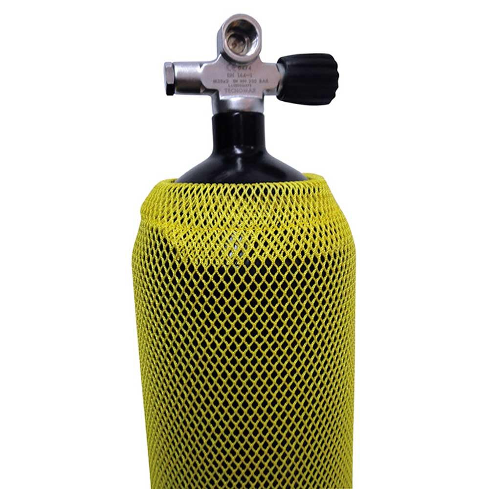 Filet de plongee pour bouteille 12l jaune haute resistance
