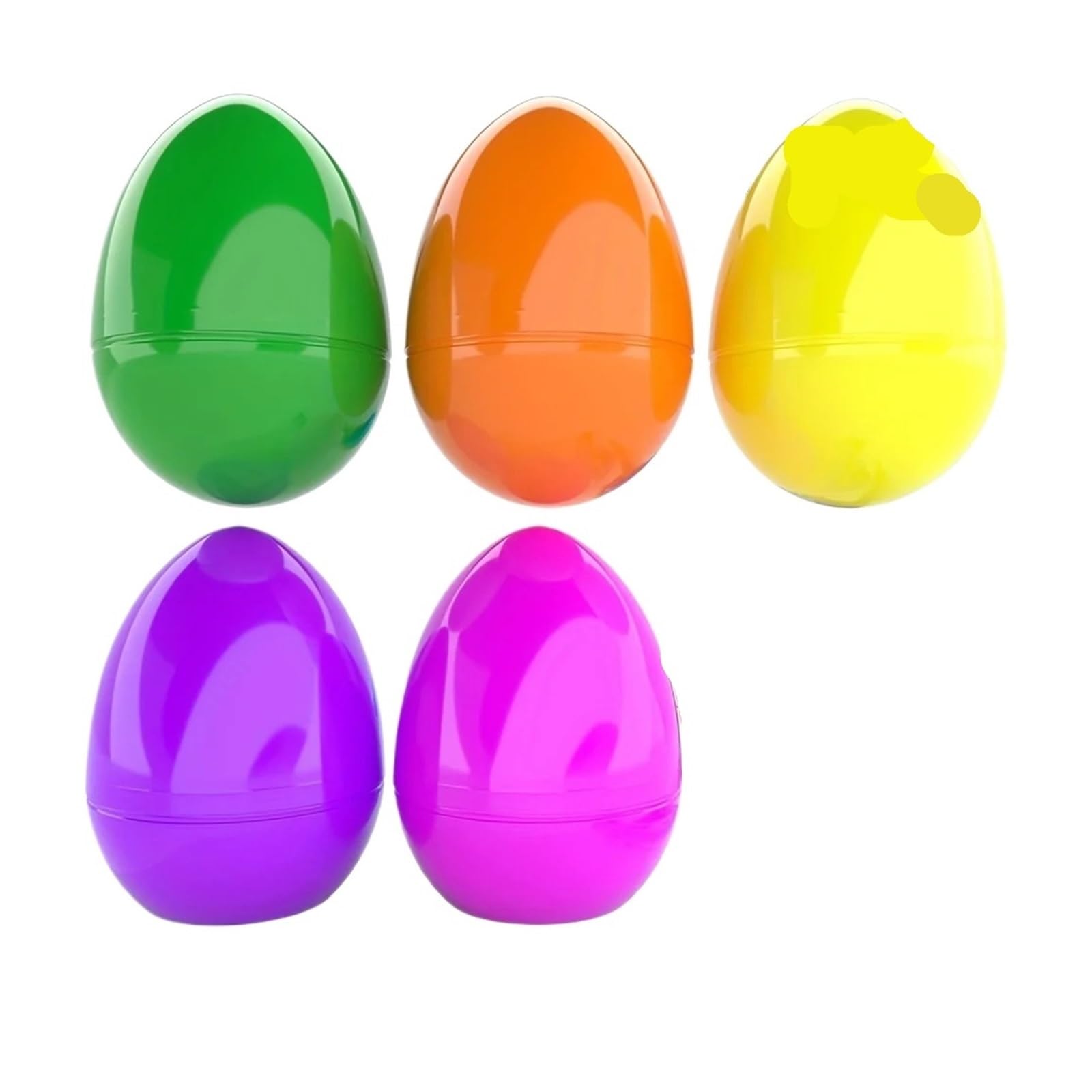 ZYAYNG 24Pcs Jumbo Easter Eggs Giant Fillable Colorful Candy Box Party Decoration Birthday Supplies For Easter