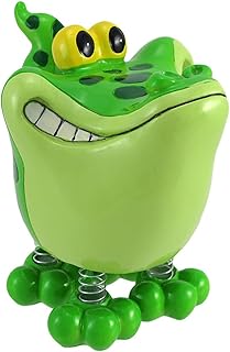 Wacky Gator Coin Money Bank with Spring Legs