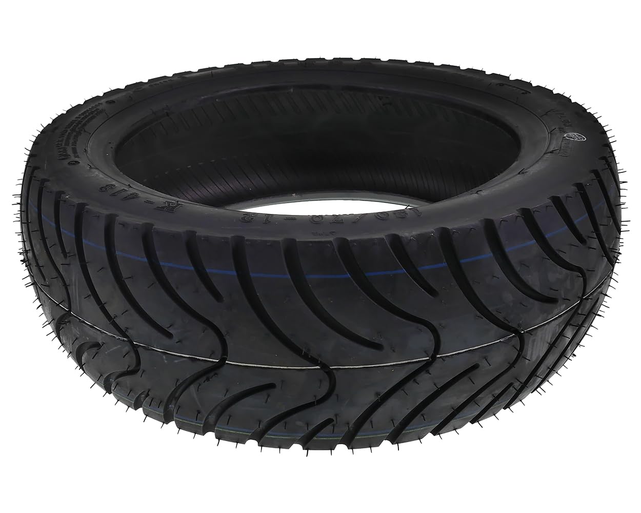 KENDA K413 130 70-12 56J Roller Allwetterreifen Sommerreifen – weiche Gummimischung sportliches Profil hoher Grip für 125ccm Motorrad & Scooter