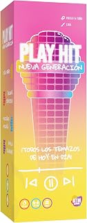 Play Hit Nueva Generación - Juegos de Mesa para Niños y Adultos - Música 2010-2026 en Español- Juego de Cartas para Fiestas con Amigos y Familia - Regalo Original