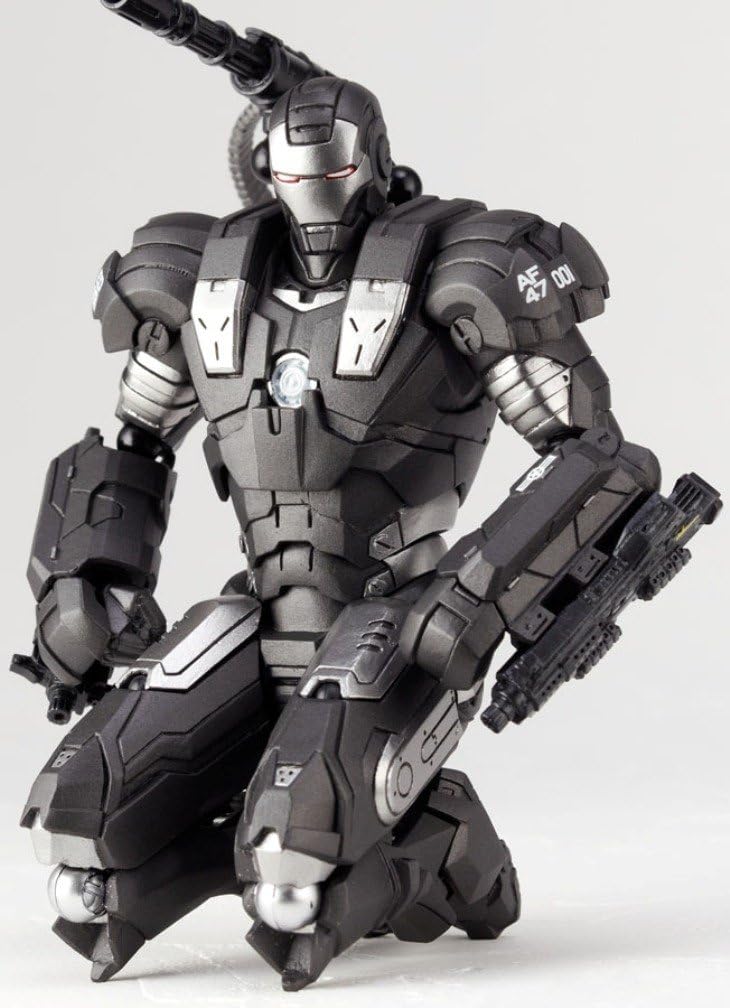 Kaiyodo Iron Man Revoltech SciFi Super Poseable Action Figure #031 War Machine