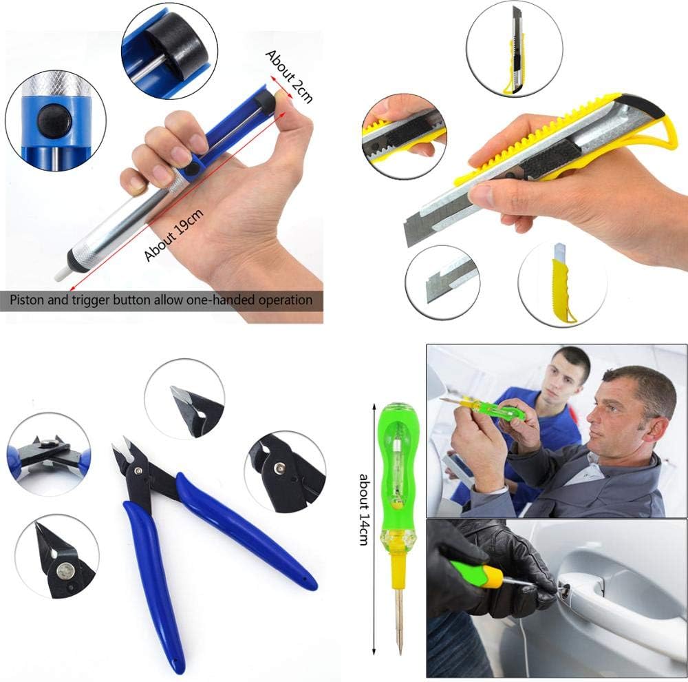 Soldering 60W Temperature Electric Soldering Iron Kit Soldering Iron kit With Multimeter Desoldeirng Pump Welding Tool 110V/220V - (CN, Color: 110V version, Plug Type: UK)