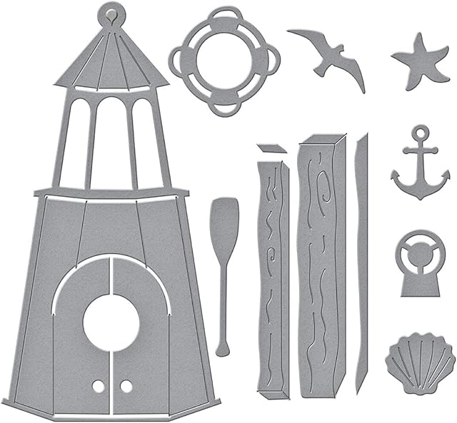 Build a Summer Birdhouse Etched Dies from Birdhouses Through The Seasons by Vicky Papaioannou