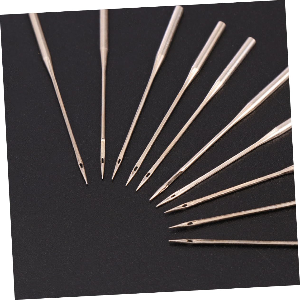 Kisangel 300piezas Agujas De Máquina De Coser Para Hogar Agujas Planas Para Coser Compatible Singer y Duraderas y Resistentes Para Principiantes y Bordadoras