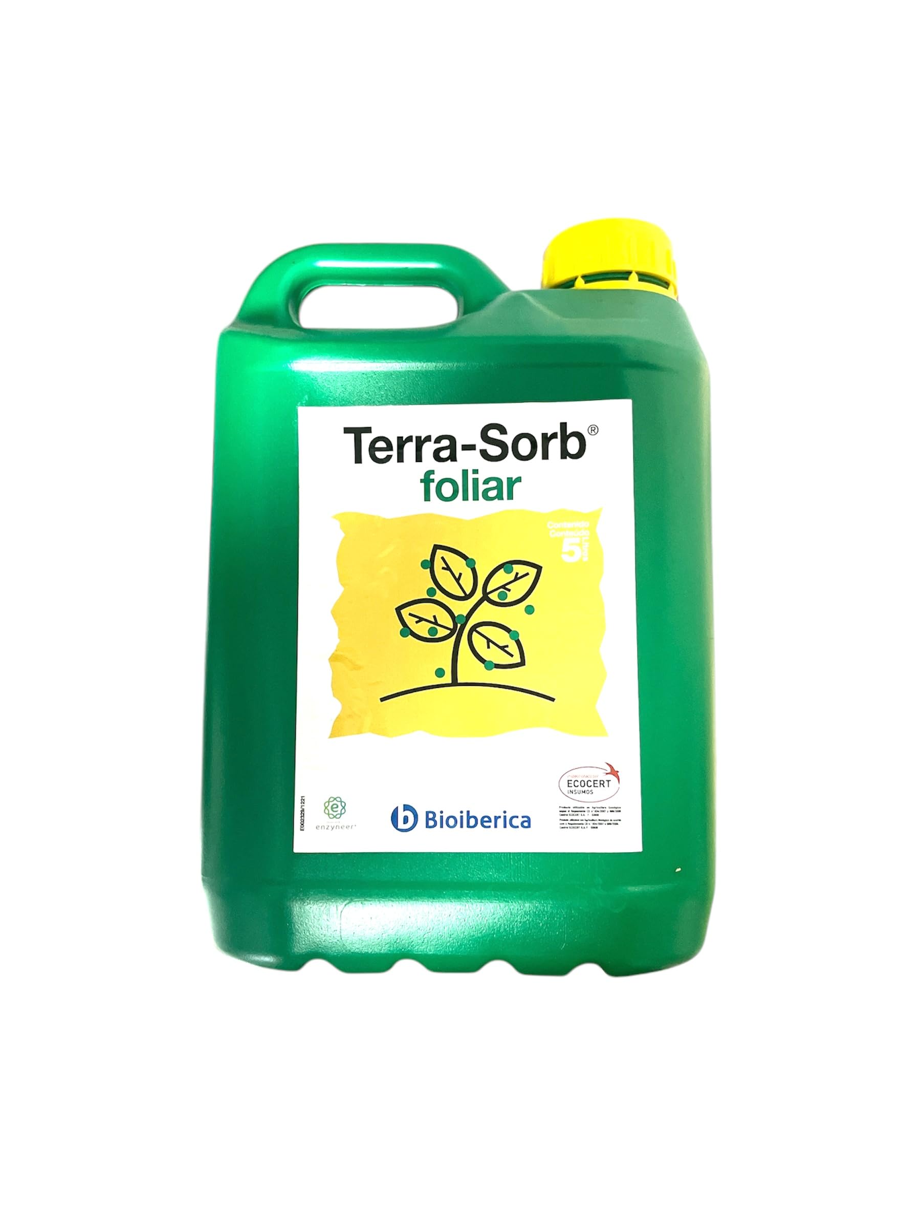 Terra-Sorb Abono foliar Rico en aminoácidos Riqueza Complex 5 litros. Corrector de carencias.