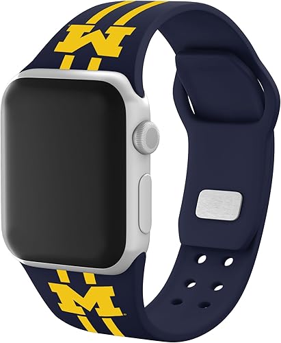 Vista 13 de Affinity Bands Correa de reloj HD de Michigan Wolverines compatible con Apple Watch