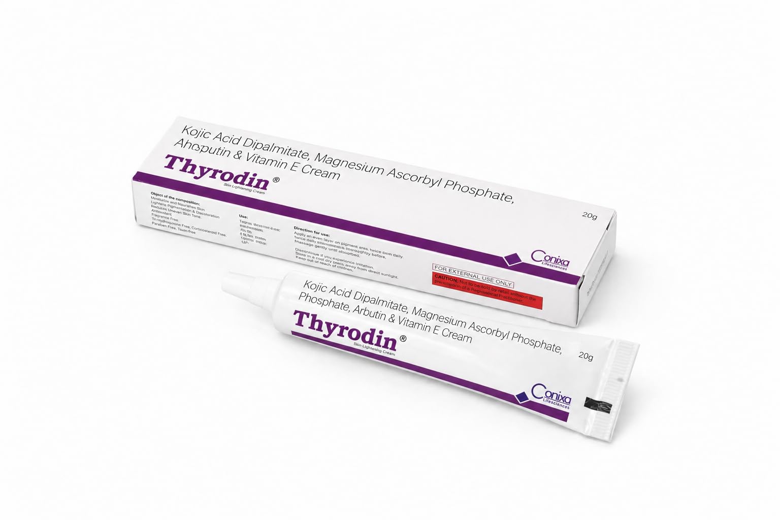Tyro-din Advanced Depigmentation Cream with Kojic Acid Dipalmitate, Arbutin & Vitamin E – Helps Reduce Dark Spots, Pigmentation & Uneven Skin Tone (20g)-image-10
