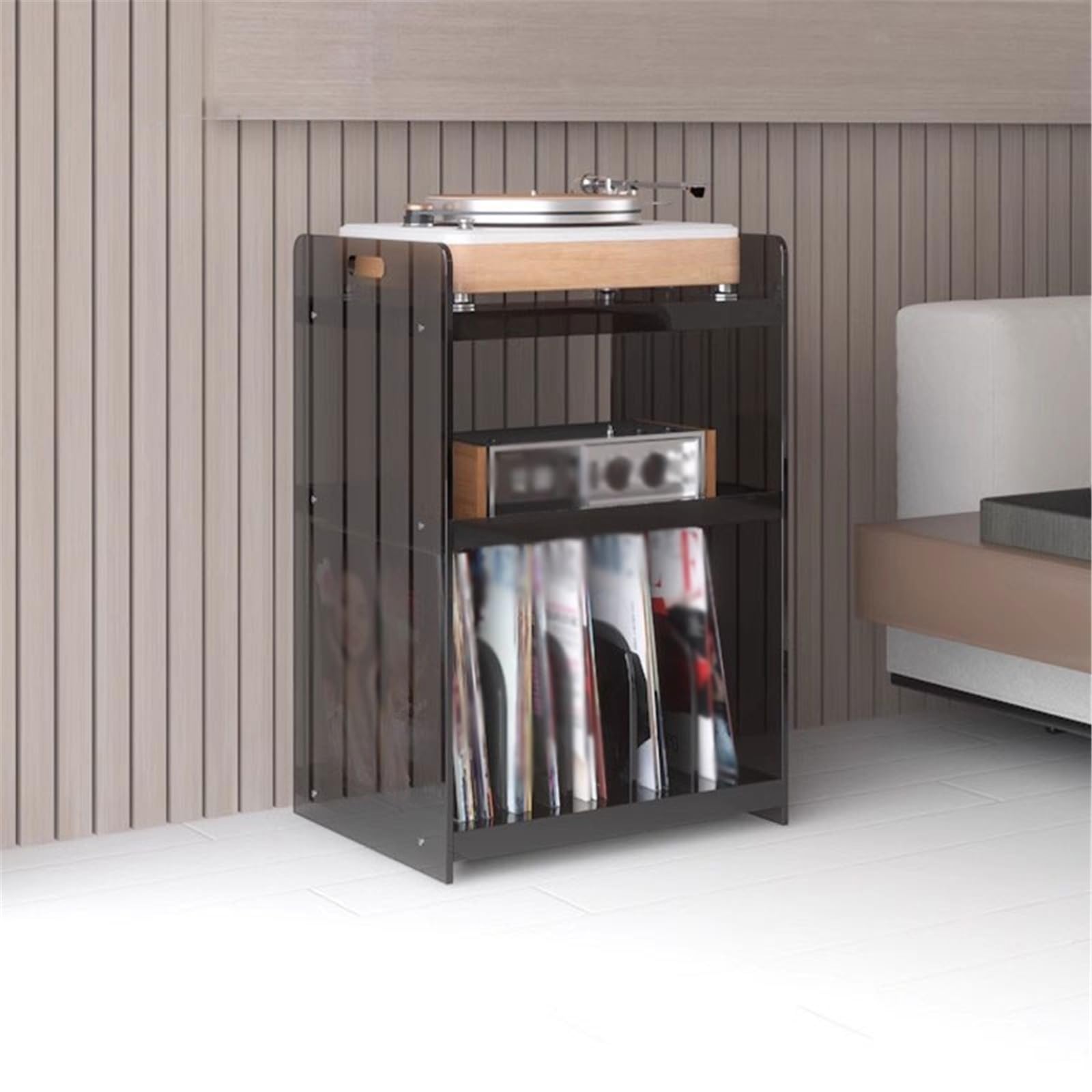 Ufficio Album minimalisti for armadietti con dischi in vinile acrilico Scaffale porta dischi