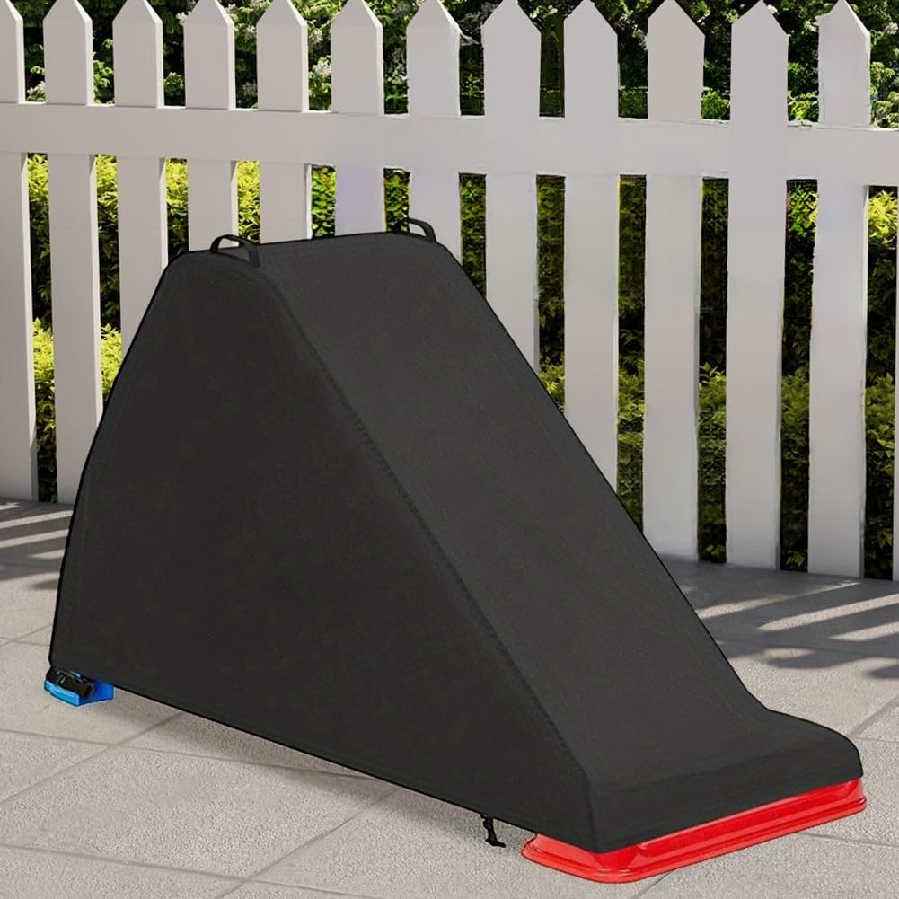 Housse de toboggan d'extérieur pour grimpeur cache-cache, tissu Oxford 420D, housse de protection imperméable pour enfants avec aérations et cordon de serrage en bas, 120 x 50 x 70 cm