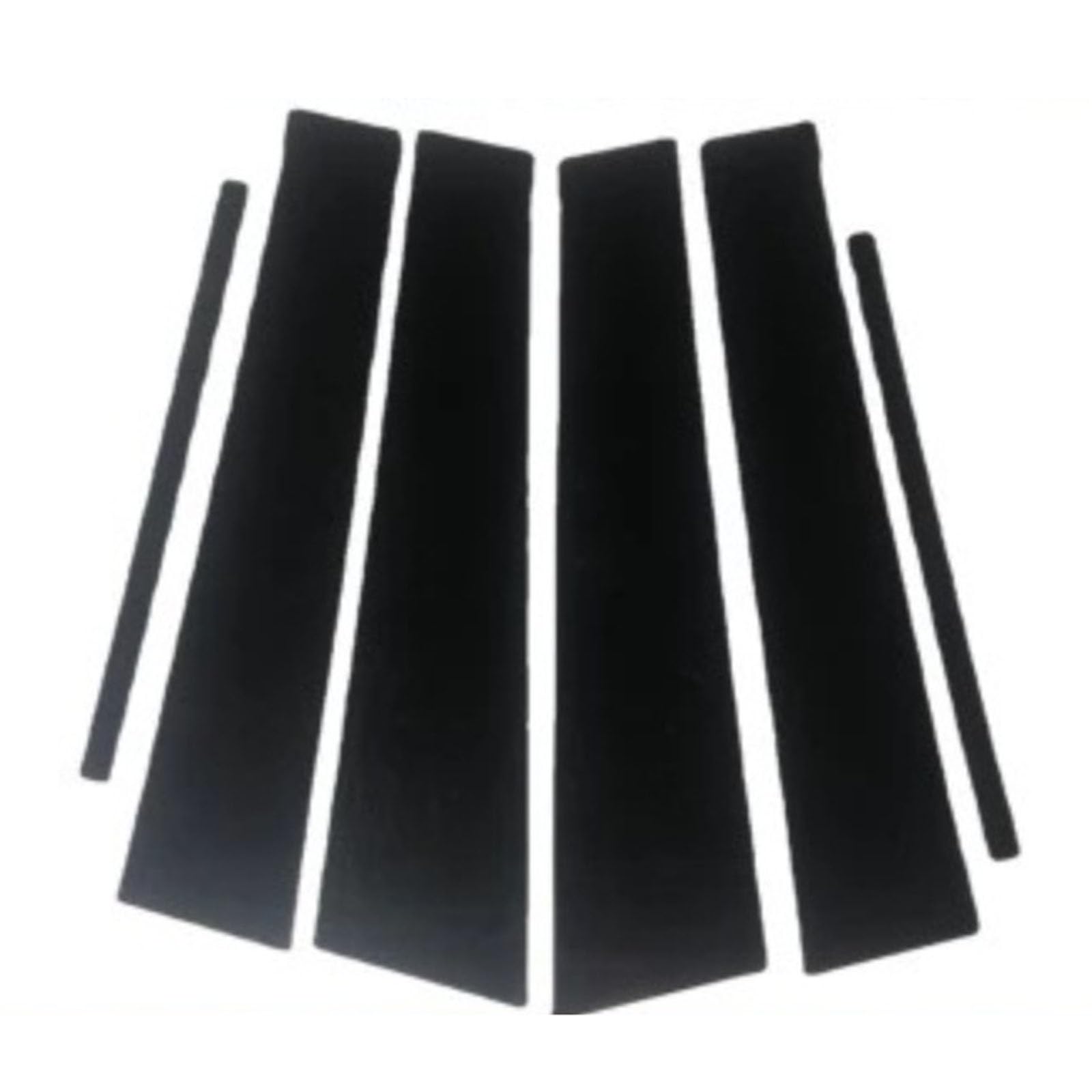 Embellecedores columna puerta ventana B en acabado piano para Kia Sportage 2011-2016