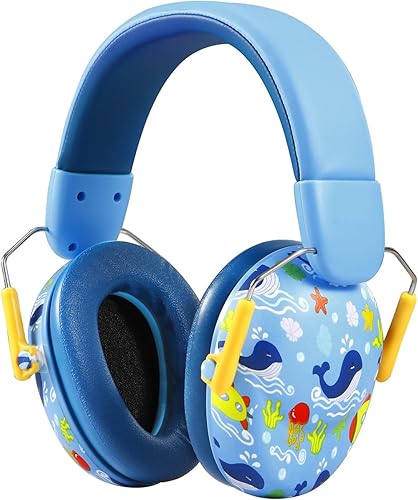 PandaEar Auriculares con cancelación de ruido para niños, protección auditiva NRR 28dB para autismo, niños, niños pequeños
