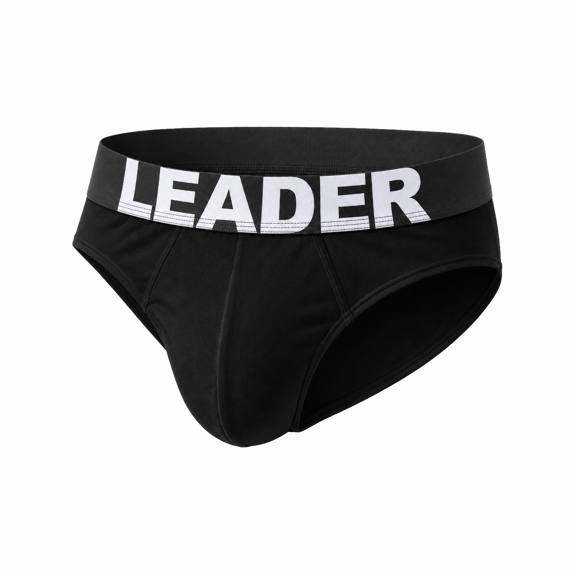 Calzoncillos LEADER Essentials Brief Black que evitan rozaduras y opresión 8