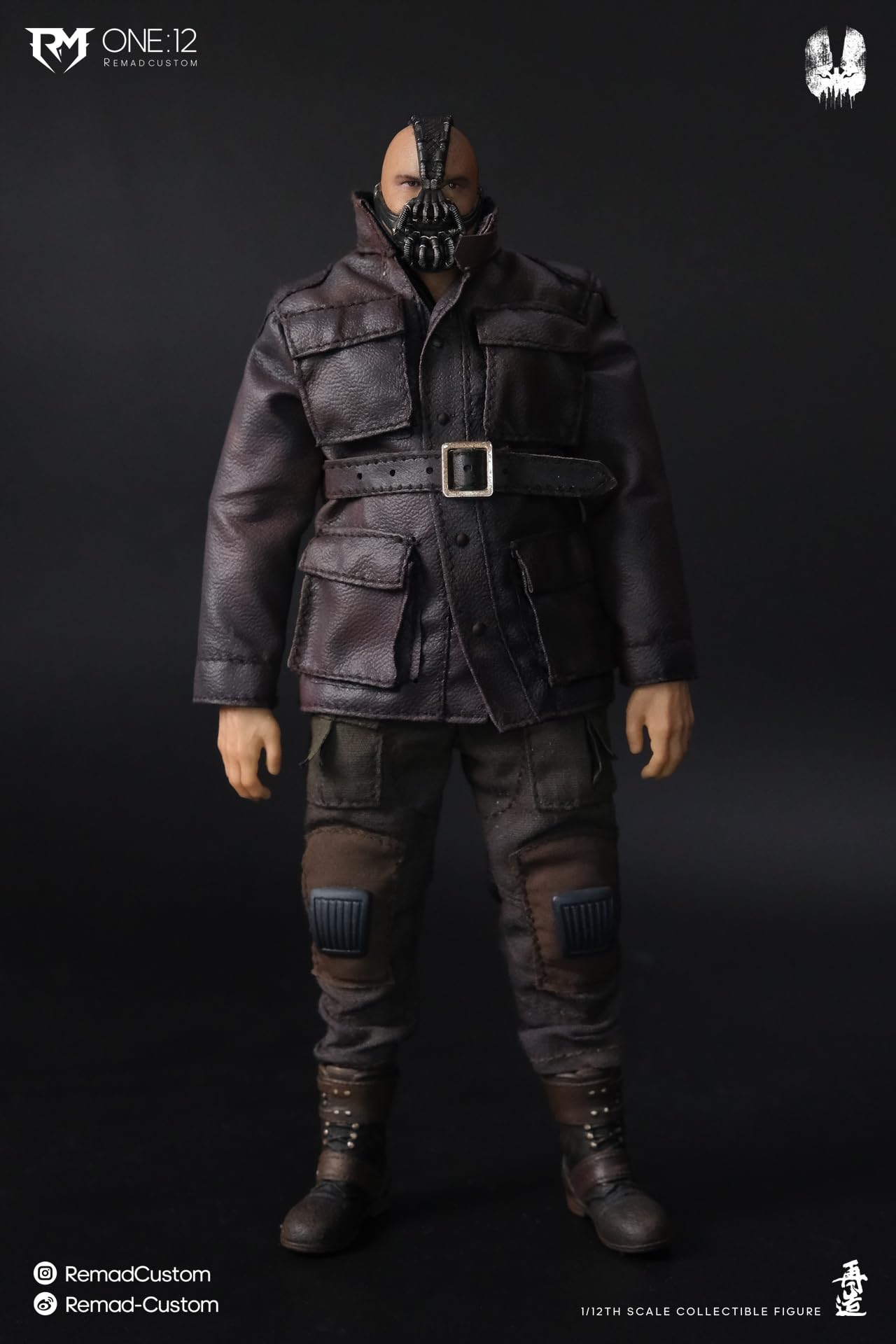 Remad Custom 1/12 ベイン　BANE　(1) 1/12 Remad Custom RM001 The Dark Knight Bane Male Action Figure