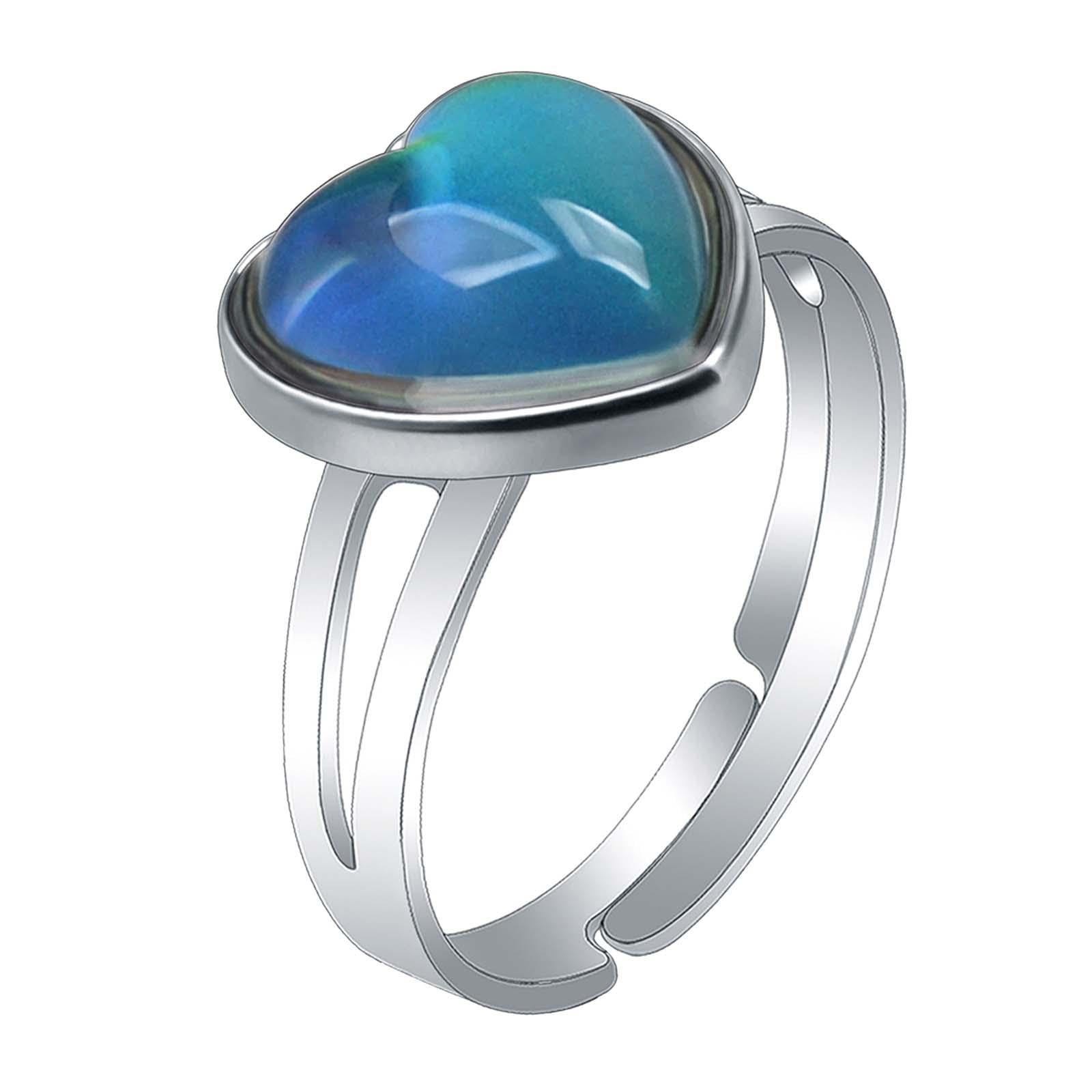 MYADDICTION Color Changing Ring Delicate Open Ring for Birthday Gifts Anniversary Dating (B0CT3QD9FG) Amazon Price History, Amazon Price Tracker