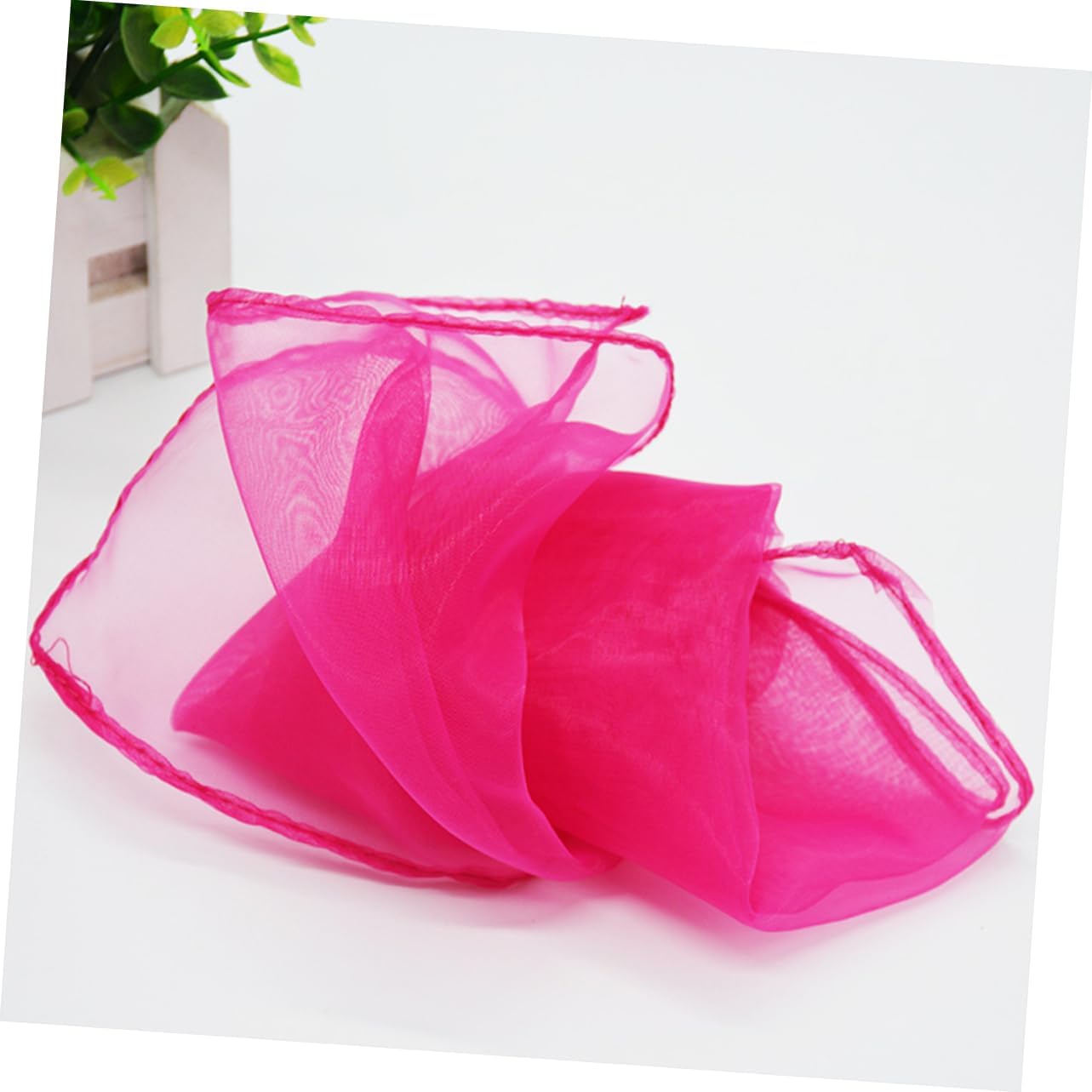 12pcs Square Silk Dance Scarves for Kids 60 x 60cm Juggling Props Colorful Movement Accessories for Performance and Tricks Random Color