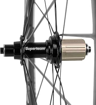 Amazon | SUPERTEAM 50/25mm UCI 承認済み ホイール 700c カーボン ー